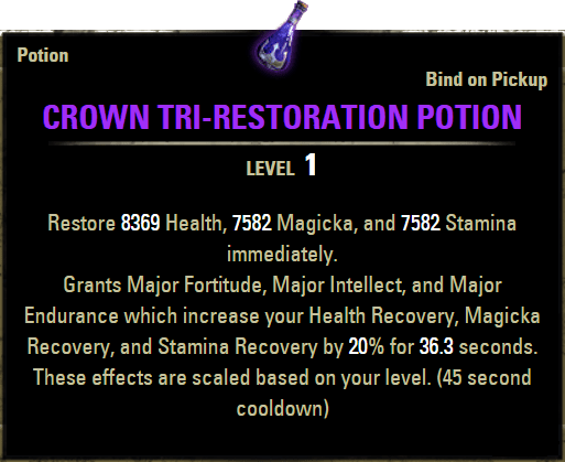 Crown Potion