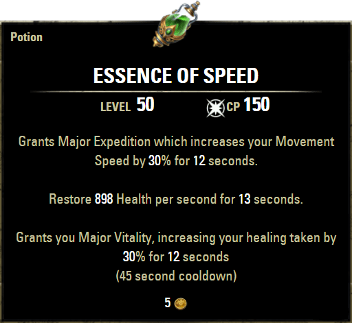 Speed Potions