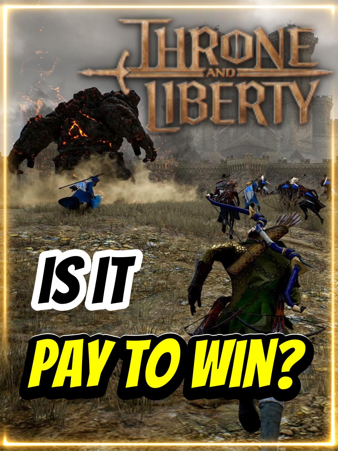 Throne and Liberty Is It Pay To Win?