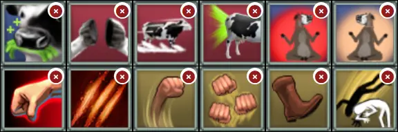 Project Gorgon Unarmed Cow Skills