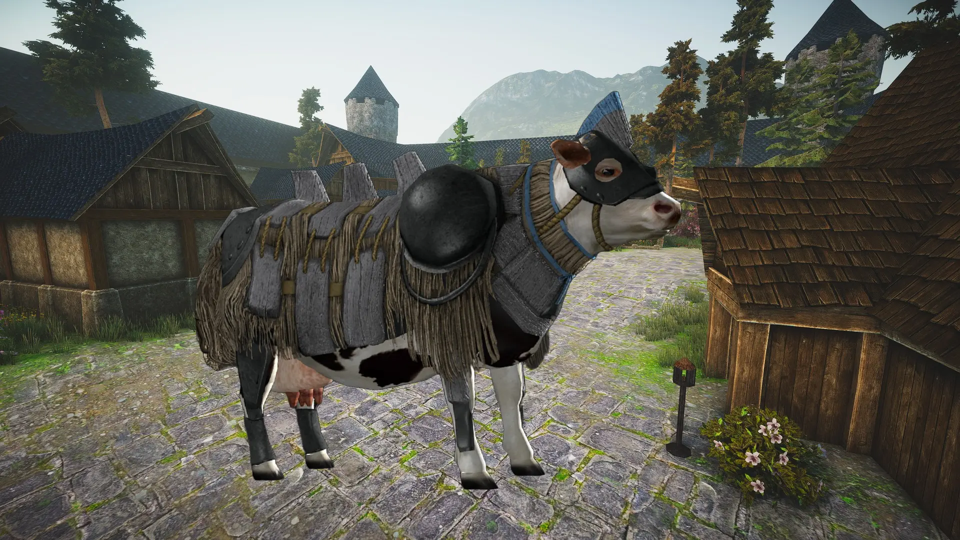 Project Gorgon Cow / Unarmed Tank Build