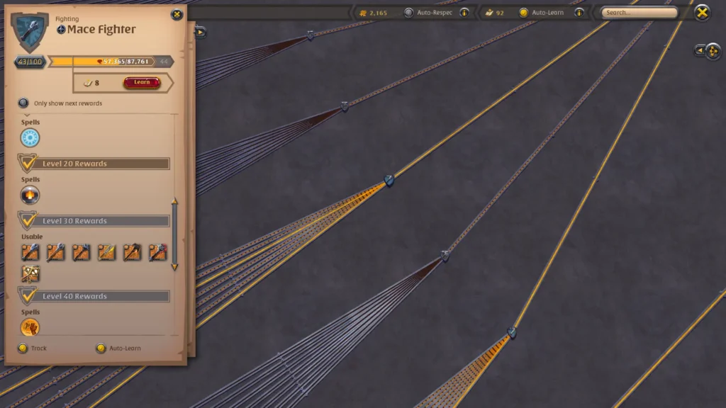 Albion Online Destiny Board