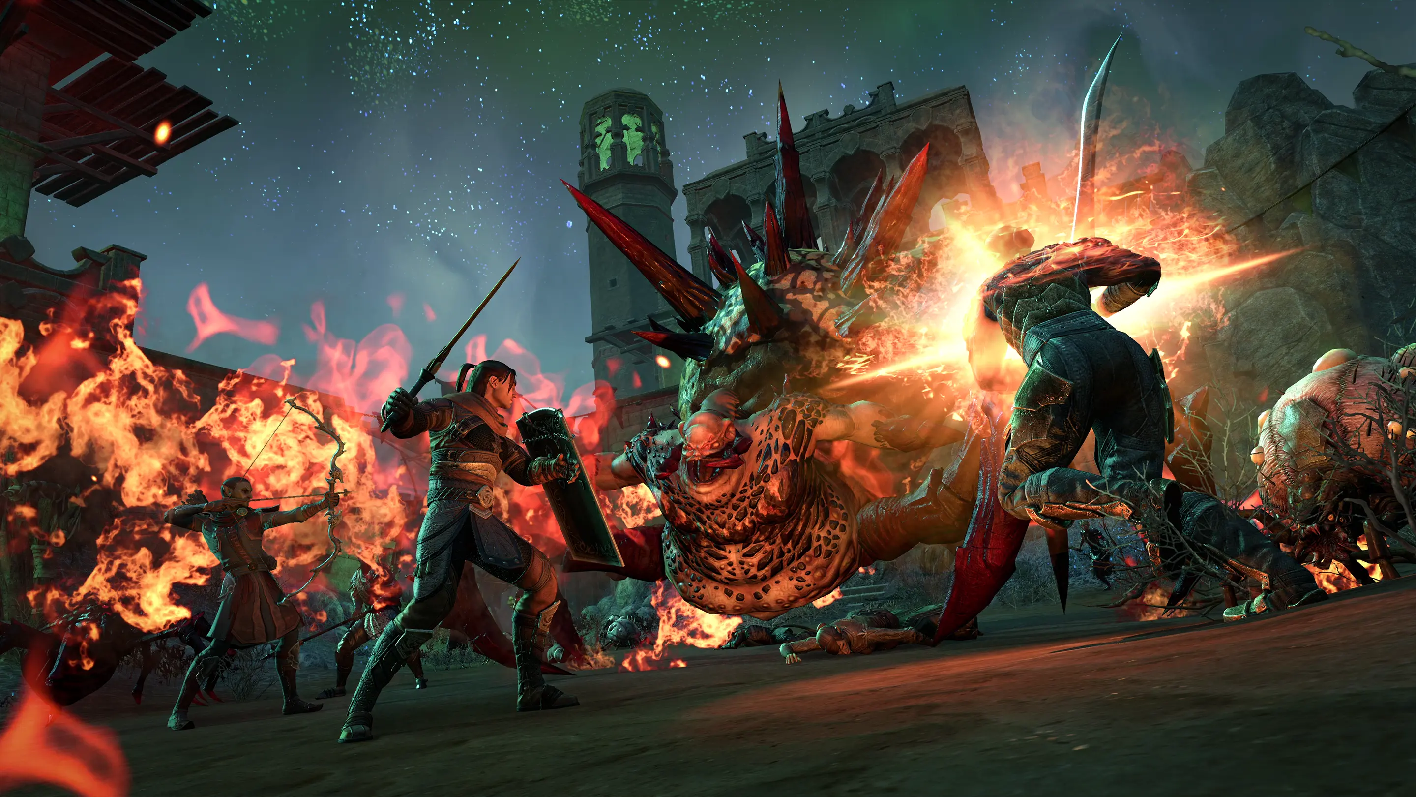 ESO Night Market Skittering Precinct Combat